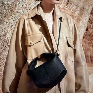 Polene Black Crossbody Bag -Brand New